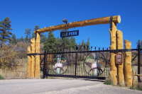 Entry Gate for Elk Park Meadows and Elk Park Ranch